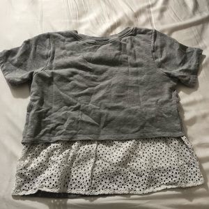 GIBSON Tee with Flower Lace